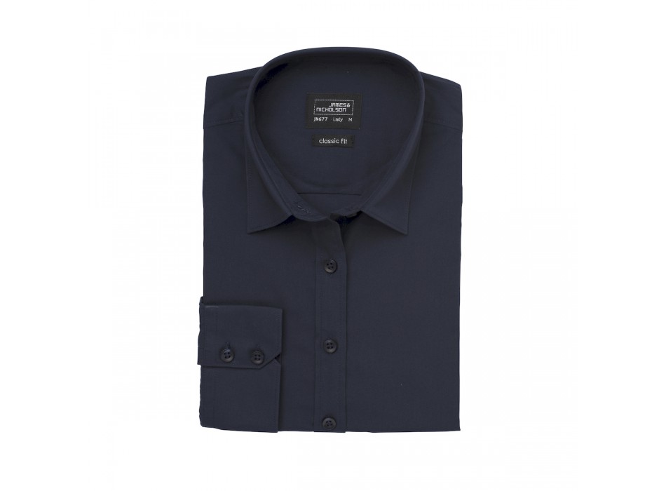 W Shirt LS Poplin 65%P 35%C FullGadgets.com