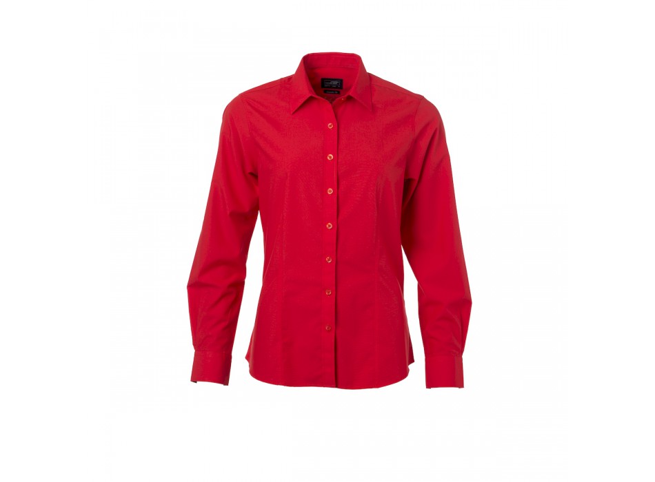 W Shirt LS Poplin 65%P 35%C FullGadgets.com
