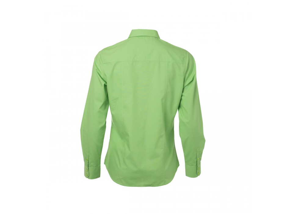 W Shirt LS Poplin 65%P 35%C FullGadgets.com