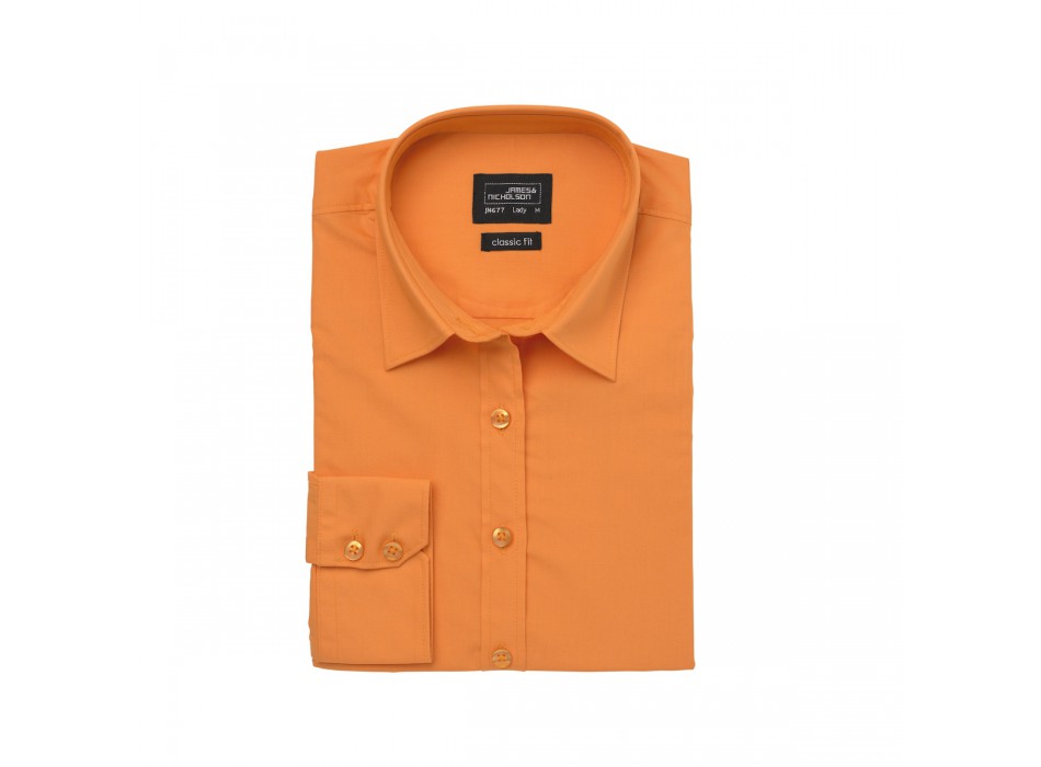 W Shirt LS Poplin 65%P 35%C FullGadgets.com