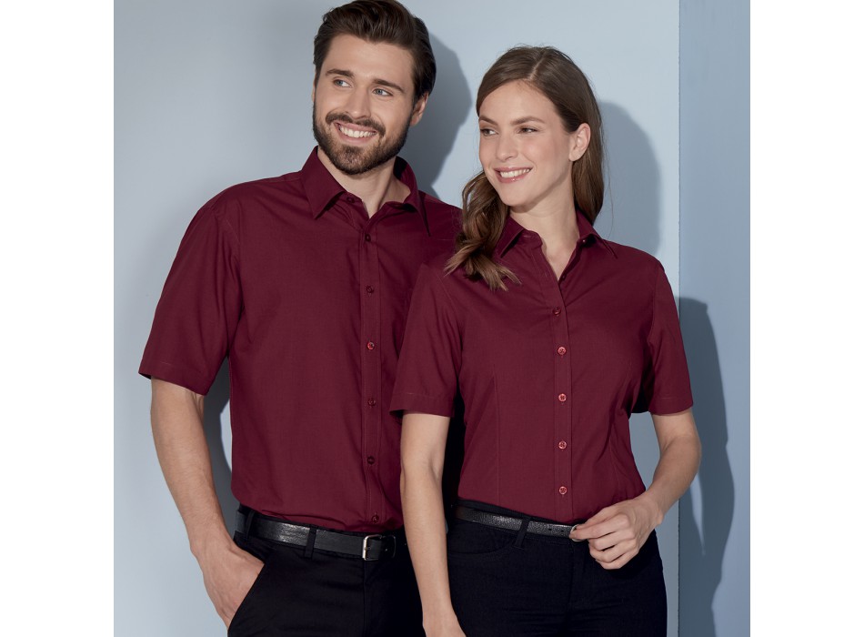 W Shirt SS Popline 65%P 35%C FullGadgets.com