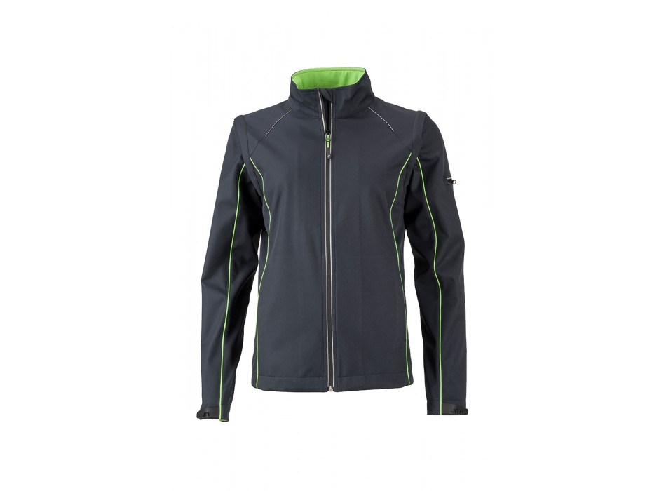 W Zip-Off SoftshellJacket100%P FullGadgets.com