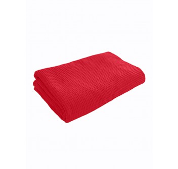 Waffle cotton blanket 150x210 FullGadgets.com