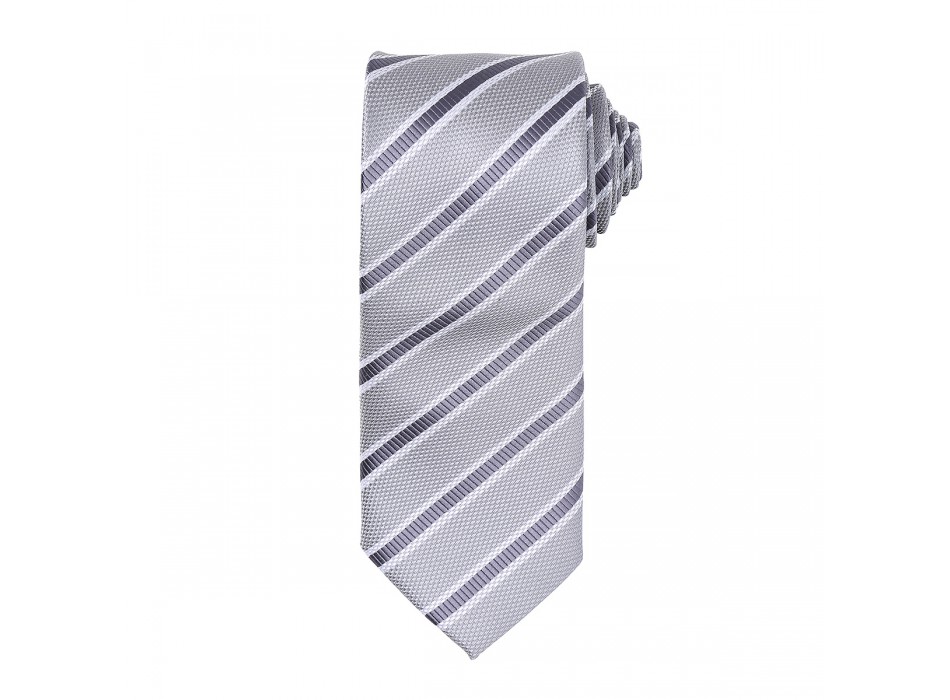 Waffle Stripe Tie 100%P FullGadgets.com