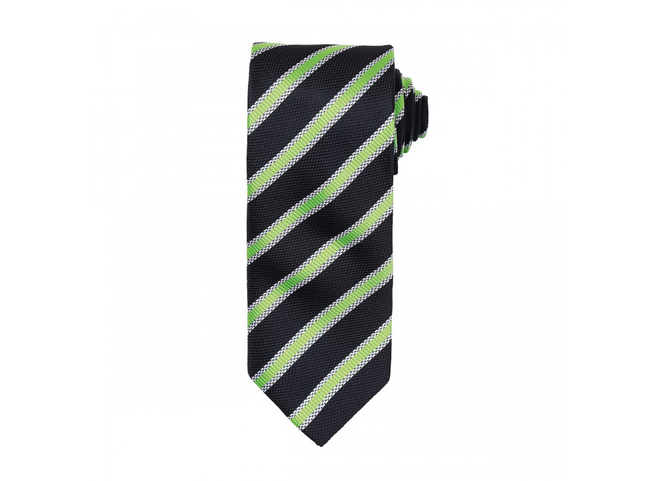 Waffle Stripe Tie 100%P FullGadgets.com