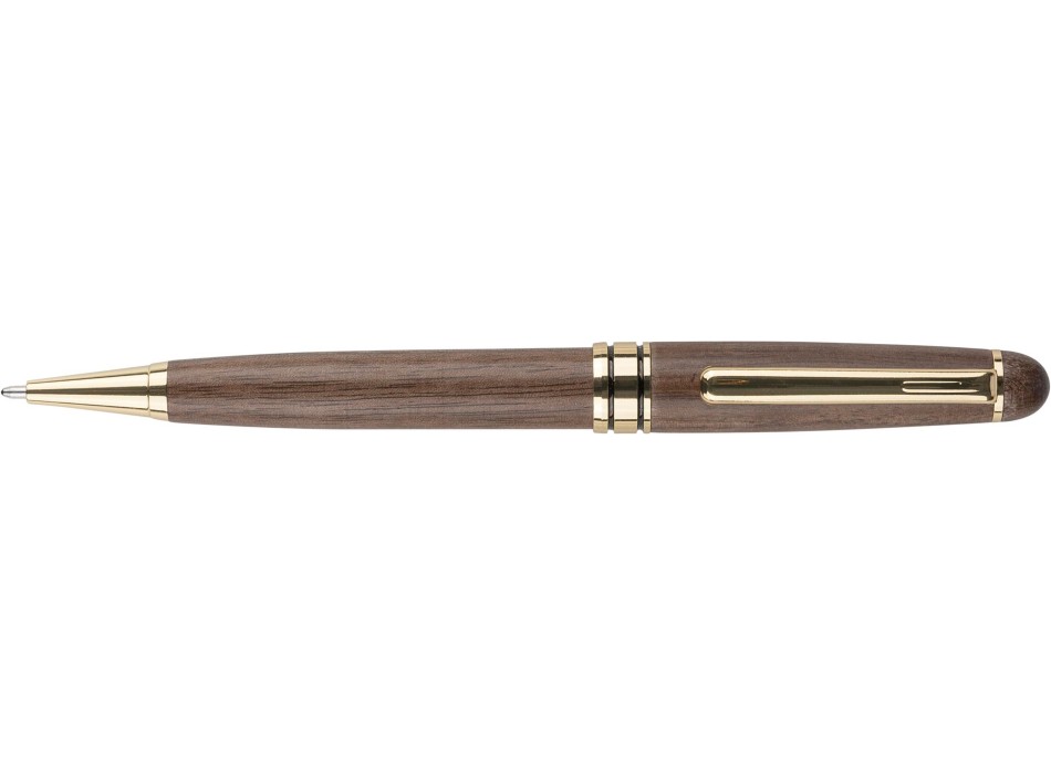 Walnut wooden pen set Adelina FullGadgets.com