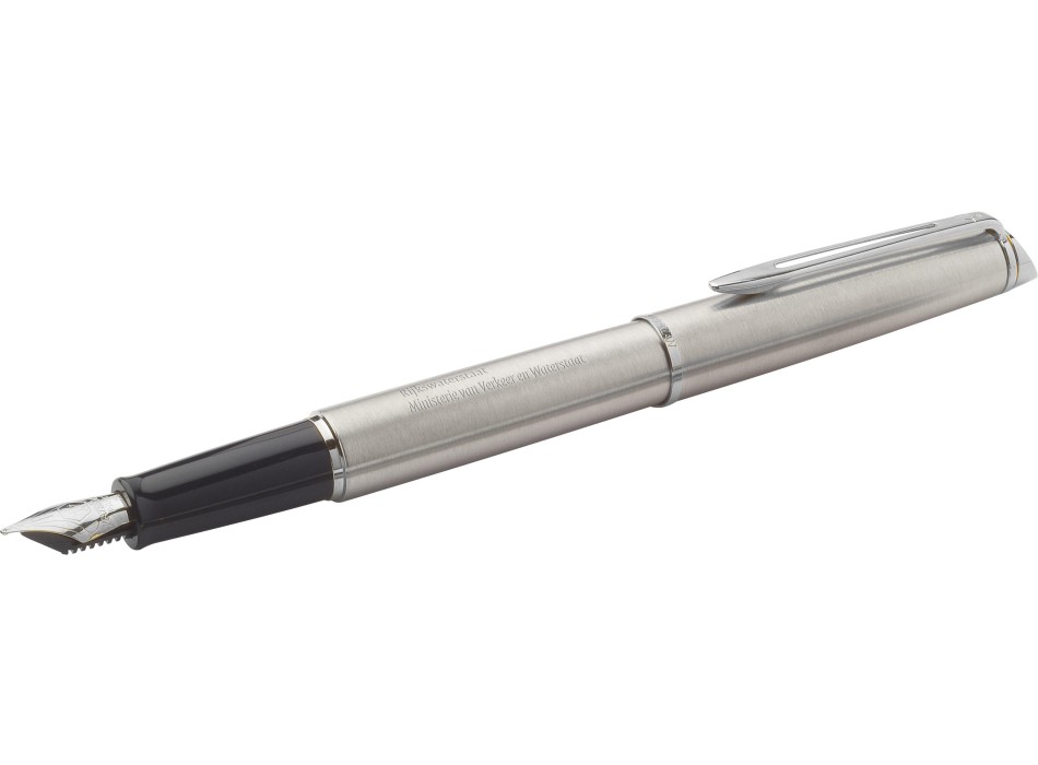 Waterman, penna stilografica Hemisphere in acciaio inox FullGadgets.com
