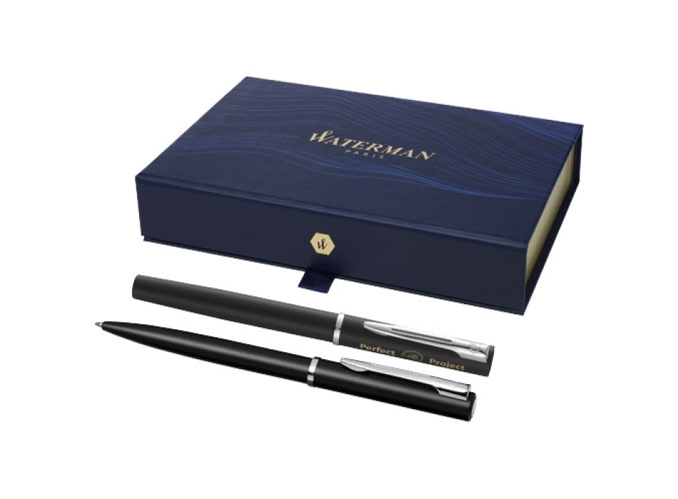 Waterman set penna a sfera e roller Allure (inchiostro nero) FullGadgets.com