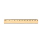 WESLEY 20. Righello in legno di pino con scala graduatada 20 cm FullGadgets.com
