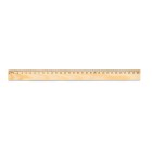 WESLEY 30. Righello in legno di pino con scala graduatada 30 cm FullGadgets.com