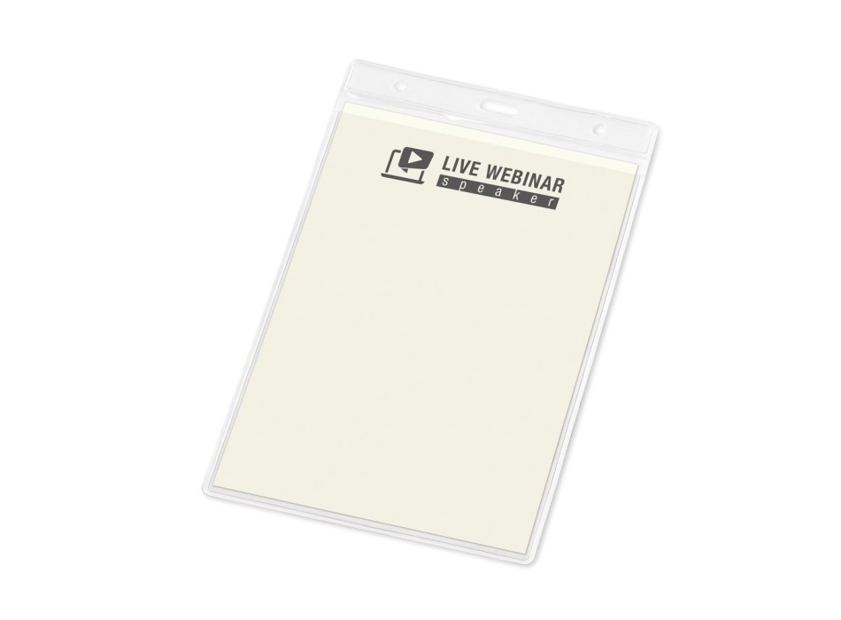 WHITMAN. Porta badge identificativo verticale in PVC FullGadgets.com