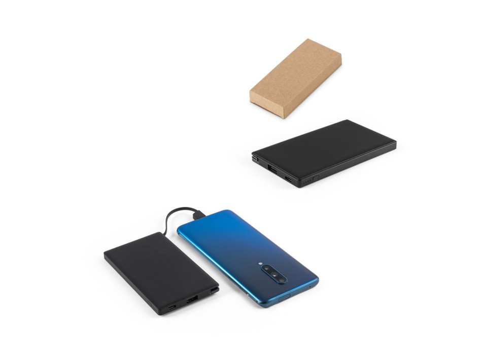 WIGNER. Power bank da 4'000 mAh in ABS riciclato (100% rABS) FullGadgets.com