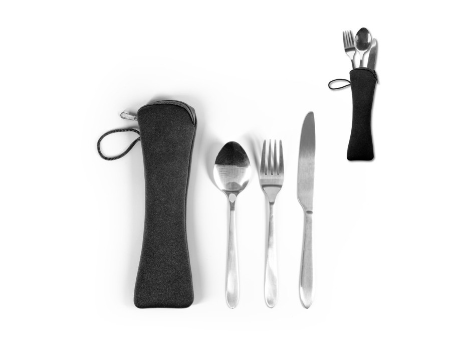 WILEY. Set di posate in acciaio inossidabile composto da 3 pezzi FullGadgets.com