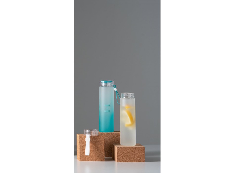 WILLIAMS. Borraccia in vetro borosilicato con tappo in AS 470 mL FullGadgets.com