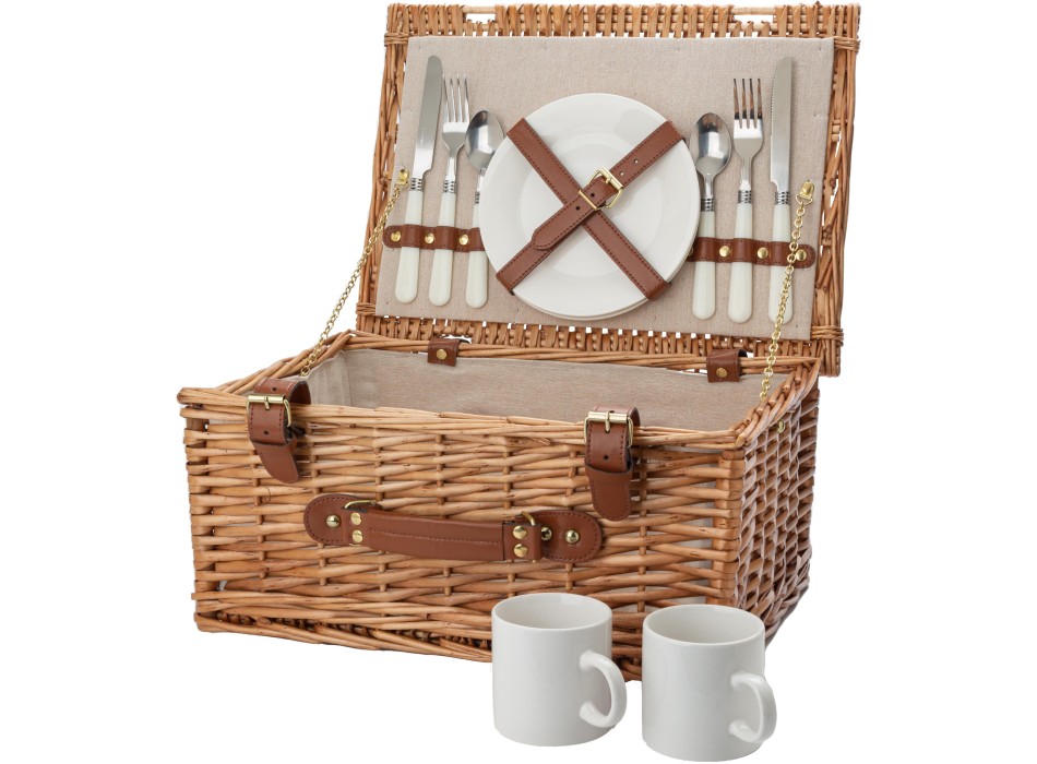Willow picnic basket Effie FullGadgets.com