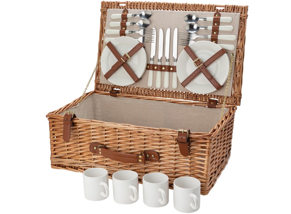 Willow picnic basket Levin FullGadgets.com