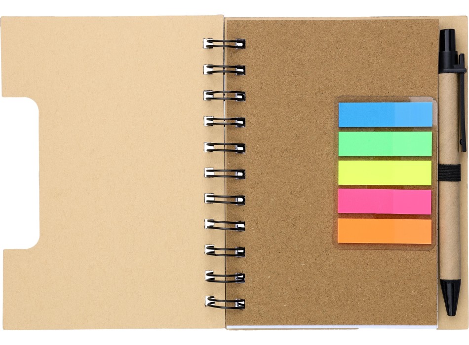 Wire bound notebook with ballpen Niall FullGadgets.com