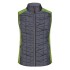Wom Knit Hybrid Vest 100% Poliestere Personalizzabile Rec. |James & Nicholson