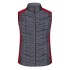 Wom Knit Hybrid Vest 100% Poliestere Personalizzabile Rec. |James & Nicholson