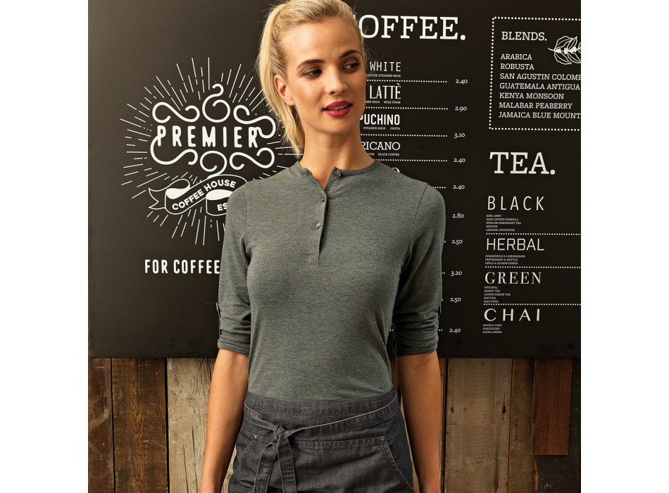 Wom Long John Roll  Tee 82%P 1 FullGadgets.com