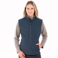 Wom.Rec.Softsh.Bodywarmer 100% Poliestere Personalizzabile