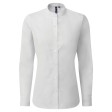 Women's Banded Collar 'Grandad' Shirt FullGadgets.com