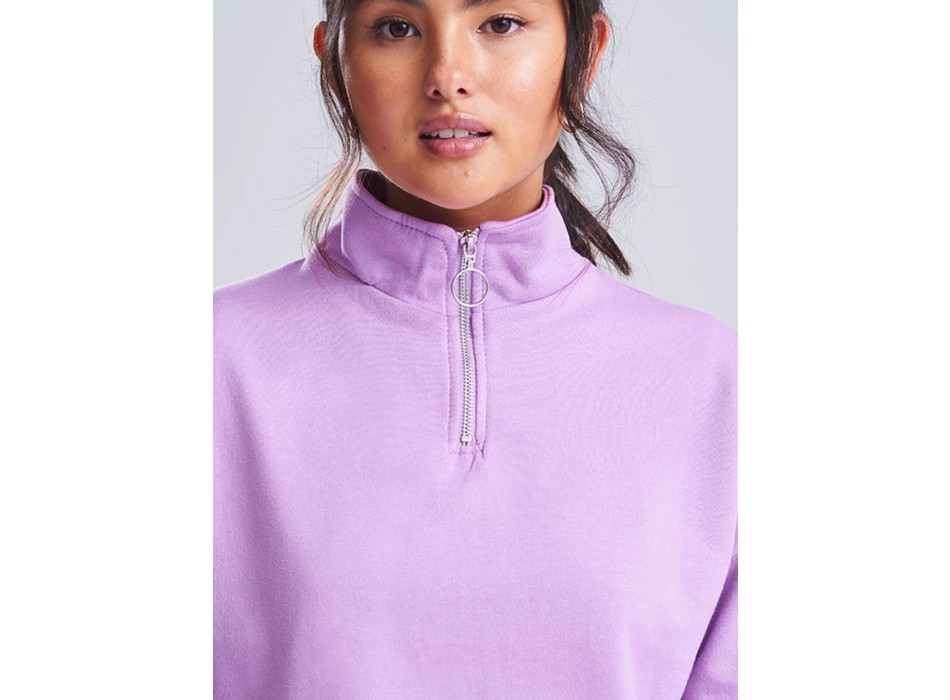 Women's Cropped ½ Zip Sweat FullGadgets.com