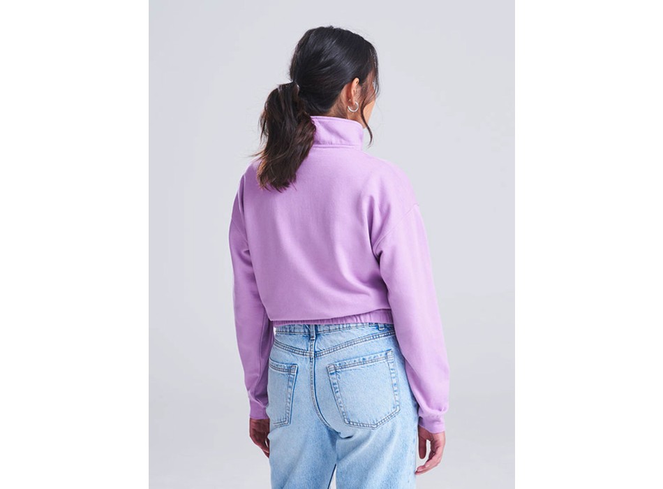 Women's Cropped ½ Zip Sweat FullGadgets.com