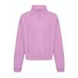 Women's Cropped ½ Zip Sweat FullGadgets.com