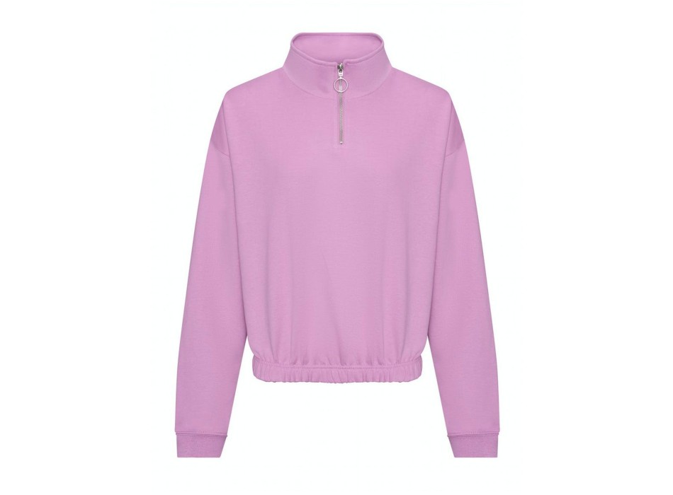 Women's Cropped ½ Zip Sweat FullGadgets.com