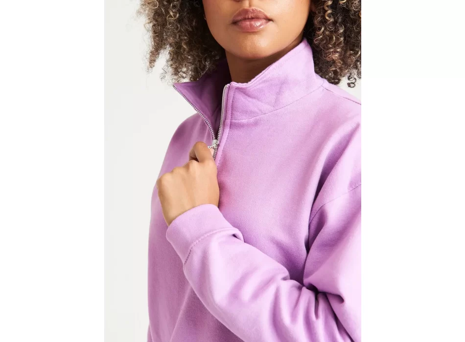 Women's Cropped ½ Zip Sweat FullGadgets.com