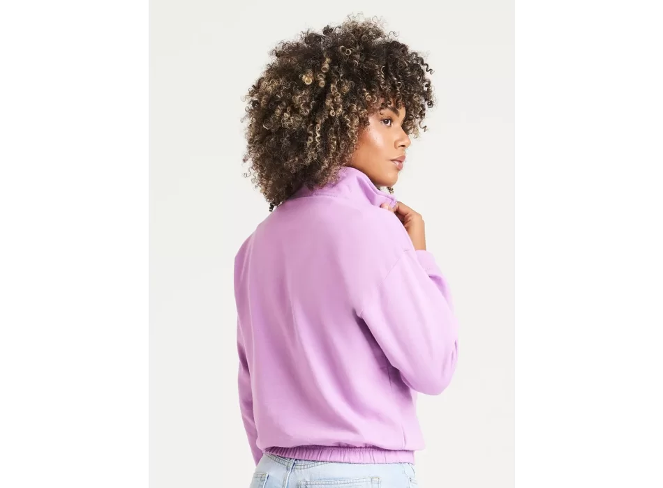 Women's Cropped ½ Zip Sweat FullGadgets.com