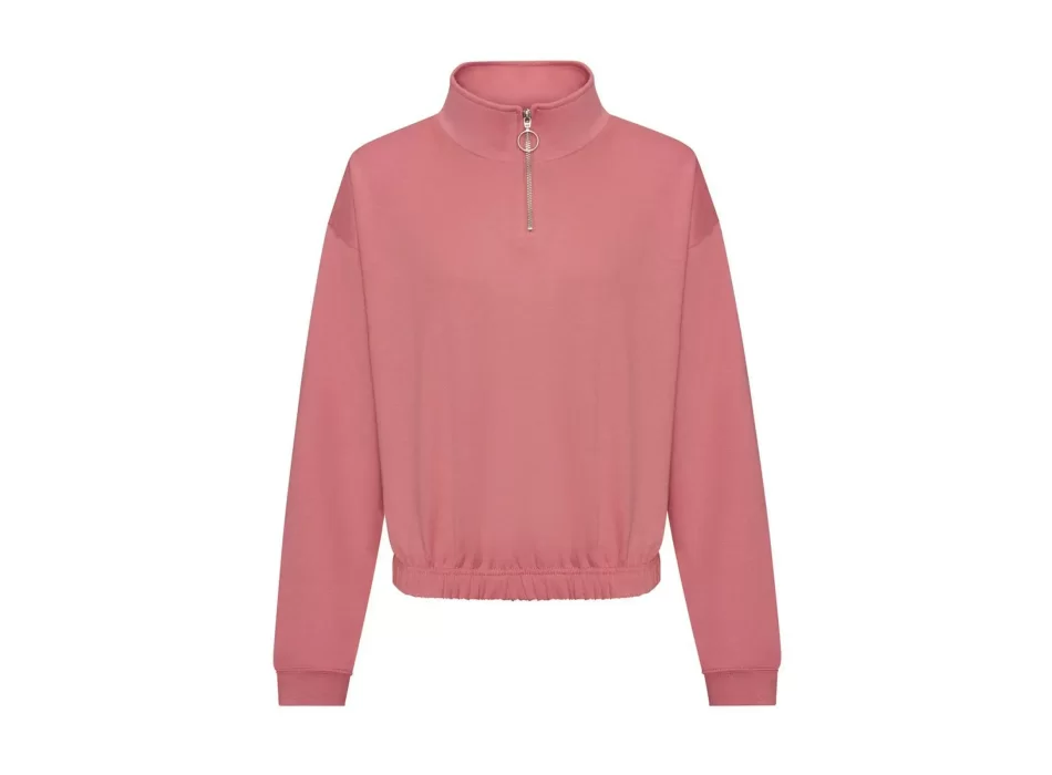 Women's Cropped ½ Zip Sweat FullGadgets.com
