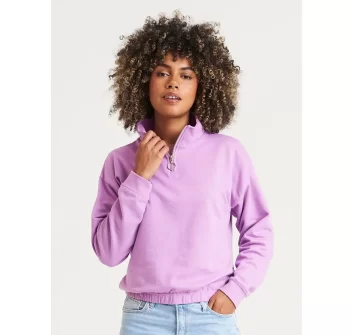 Women's Cropped ½ Zip Sweat FullGadgets.com