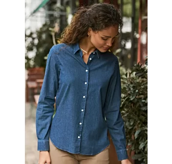 Women's denim shirt FullGadgets.com