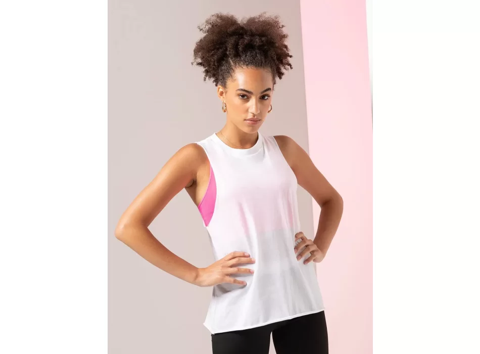 Women's High Neck Slash Armhole Vest FullGadgets.com