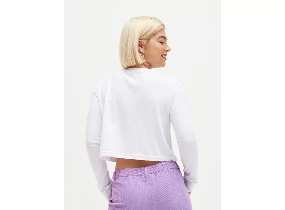 Women's Long Sleeved Cropped T FullGadgets.com