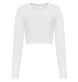 Women's Long Sleeved Cropped T FullGadgets.com