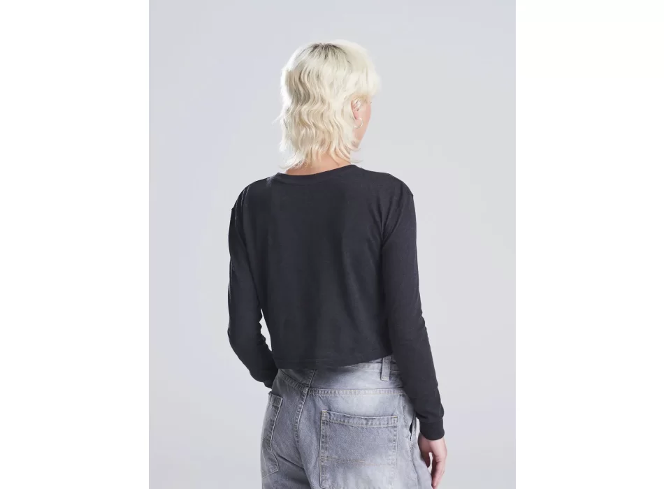Women's Long Sleeved Cropped T FullGadgets.com