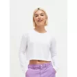 Women's Long Sleeved Cropped T FullGadgets.com