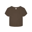 Women's Micro Rib Baby Tee FullGadgets.com