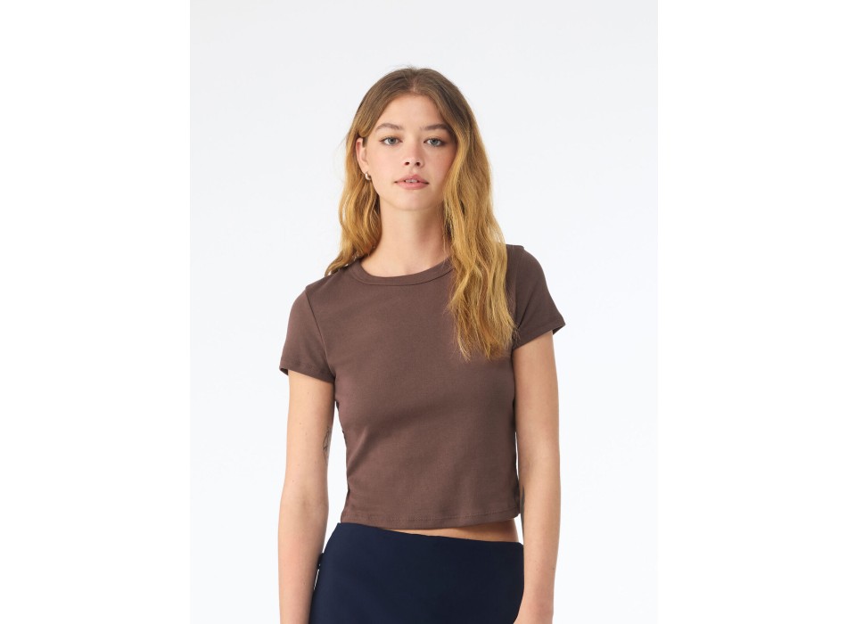 Women's Micro Rib Baby Tee FullGadgets.com