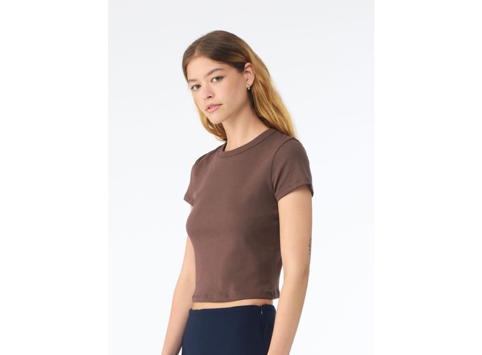 Women's Micro Rib Baby Tee FullGadgets.com