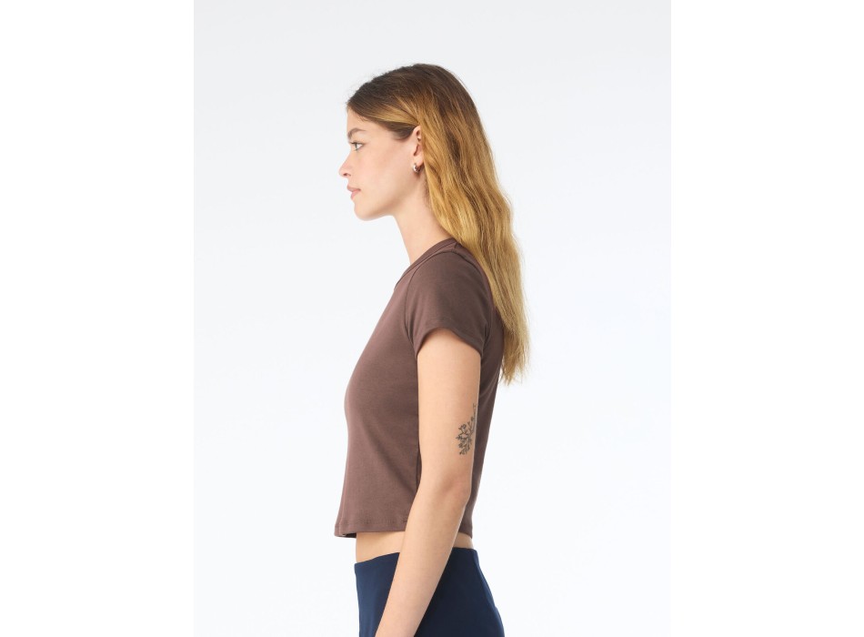 Women's Micro Rib Baby Tee FullGadgets.com