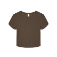Women's Micro Rib Baby Tee FullGadgets.com