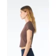 Women's Micro Rib Baby Tee FullGadgets.com