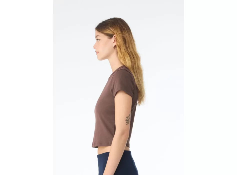 Women's Micro Rib Baby Tee FullGadgets.com