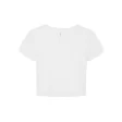 Women's Micro Rib Baby Tee FullGadgets.com