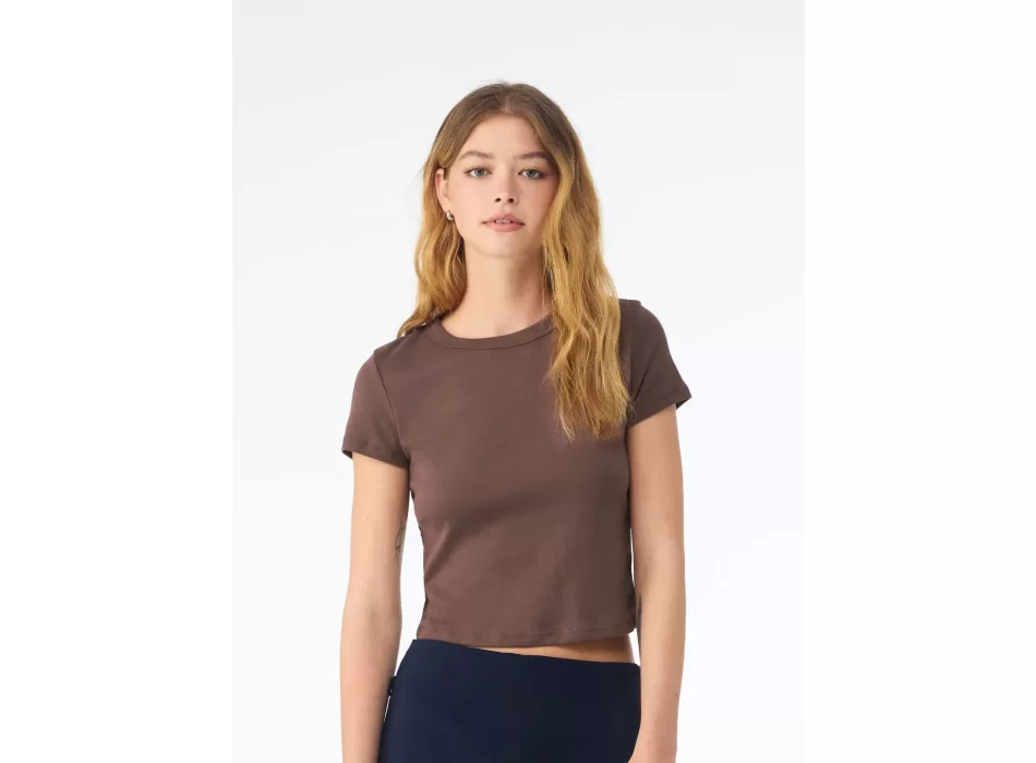 Women's Micro Rib Baby Tee FullGadgets.com