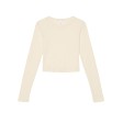 Women’s Micro Rib Long Sleeve Baby Tee FullGadgets.com